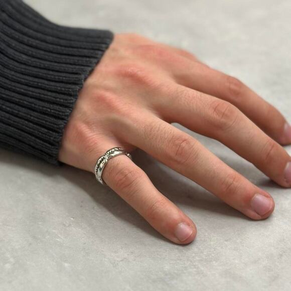 Silver razor blade unique chrome WMNS2 - Picture 3 of 3